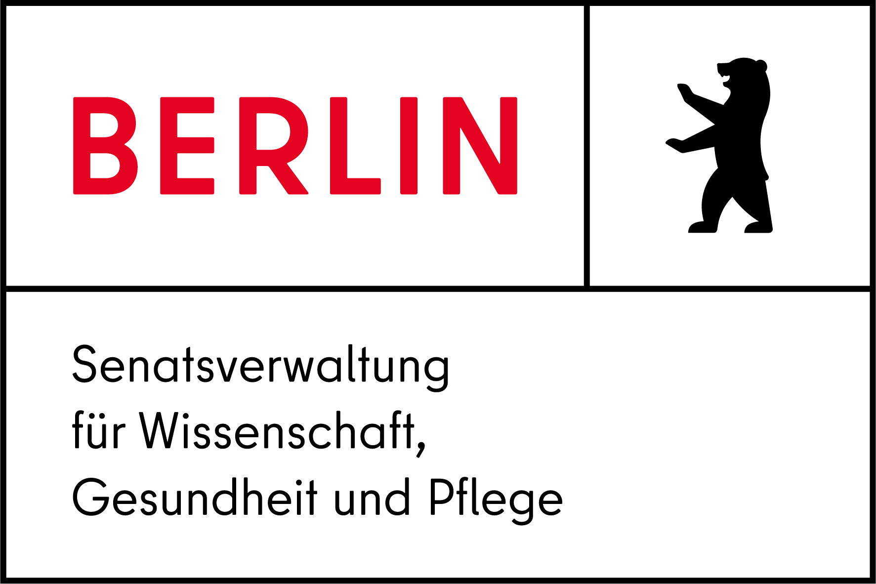 Logo der Berliner Senatsverwaltung für Wissenschaft, Gesundheit und Pflege